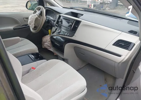 2014 Toyota Sienna Le V6 8 Passenger from USA, damaged, VIN 5TDKK3DC2ES459012